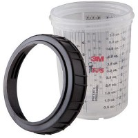 Paint Prep System Mini Cups & Collars - 16115 - 71-16115F1