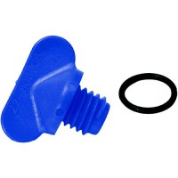 W Drain Plug Blue Plastic@5 Ss<22-806608A02 - 8M0119211 - 710-22-8M0119211F1