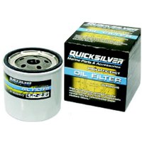 Quicksilver 35-858004Q Oil Filter Hi Efficiency - 858004Q - 710-35-858004Qf1