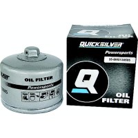 Quicksilver 35-8M0130585 Chrome Powersports Oil Filter - 8M0130585 - 710-35-8M0130585F1
