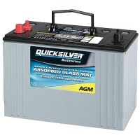 Quicksilver Qs8A31Dtm Agm Marine Deep Cycle Battery, Group 31 - 8A31Dtm - 711-Qs8A31Dtmf1