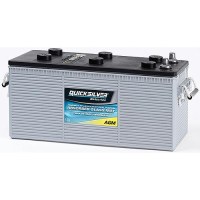 Quicksilver Qs8A4D Agm Marine Deep Cycle Battery, Group 4D - 8A4D - 711-Qs8A4Df1