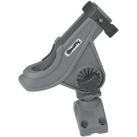 Scotty 280Gr Bait Caster/Spinning Rod Holder W/ Side/Deck Mt., Gray, 12/Case - 0280-Gr - 736-280Grf1