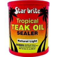 Starbrite 87916 Tropical Teak Sealer, Natural Light, Pt. - 87916 - 74-87916F1