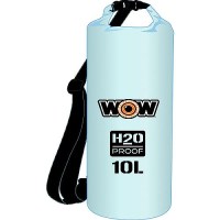 Wow H2O Proof Drybag W/Shoulder Strap, 10L Clear - 18-5070C - 742-185070Cf1