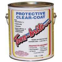 Toon-Brite Aluminum, Metal & Fiberglass Protective Clear-Coat, 3.79L (Gal) - P1000C - 746-P1000Cf1