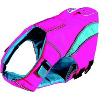 Bay Dog Mbpnkm Pink Monterey Bay Dog Lifejacket,M, Chest: 21