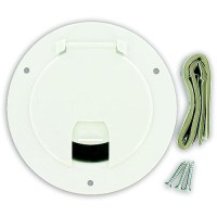 Valterra Cable Hatch, Large Round, White - A10-2135Vp - 800-A102135Vpf1