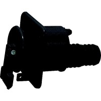 Valterra R920Bk Black Gravity Water Fill Spout - R920Bk - 800-R920Bkf1