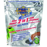 Valterra V23020 Pure Power® Blue Bio-Pouch 2-In-1 Bowl Cleaner & Tank Treatment, 12/Pk - V23020 - 800-V23020F1