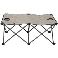 Lippert 2021123292 Campfire Folding Ottoman, Sand - 2021123292 - 804-2021123292F1
