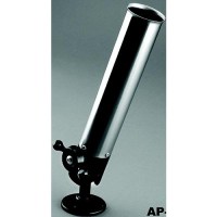 Angler'S Pal 950700 Stainless Steel Tube With Black Anodized Aluminum Rod Holder, 7-3/4