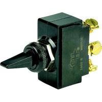 Bep 1001901 Plastic Handle Toggle Switch, Off-On, Spst, 1/4