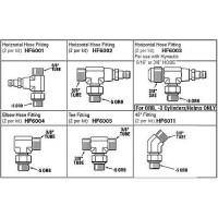 Dometic Hf6004 Hydraulic 90 Degree Elbow Fittings | Aluminum | 3/8