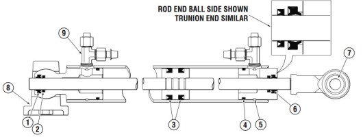Ball Joint, Rod End, 5/8IN Sst - HP6013 - 1-HP6013F1