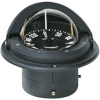 Voyager Compass-Flush Mount, Flat Dial, Black - F-82 - 128-F82F1