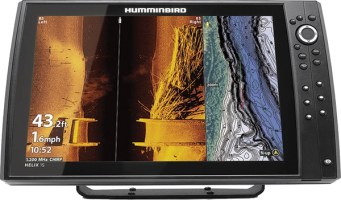 Humminbird 4113201CHO Helix 15 CHIRP MEGA SI+ Fishfinder/Chartplotter/GPS G4N CHO (No Tansducer) - 411320-1CHO - 137-4113201CHOF1
