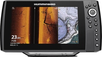 Humminbird 4113801CHO Helix 9 CHIRP MEGA SI+ Fishfinder/Chartplotter/GPS G4N CHO (No Tansducer) - 411380-1CHO - 137-4113801CHOF1