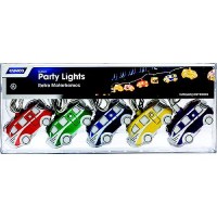 Camco 42654 Nostalgic Retro Motorhome Party Lights (Includes 10 Lights, Connector, 2 Spare Bulbs And Fuse) - 42654 - 17-42654F1