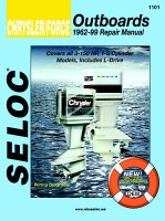 Seloc Marine Manual For Force Outboards, All Engines 1962-99 - 18-01101 - 230-1101F1