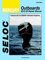 Seloc Marine Manual For Mercury, All 4-Stroke Engines 2.5-350 hp - 18-01424 - 230-1424F1