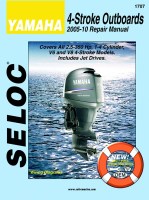 Seloc Marine Manual For Yamaha Outboards - 18-01707 - 230-1707F1