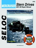 Seloc Marine Manual For MerCruiser Stern Drive/Inboard - 18-03208 - 230-3208F1