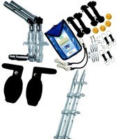 Taco GS280SILSILKIT Grand Slam 280 15' Outrigger Kit, Silver/Silver - GS280SILSILKIT - 236-GS280SILSILKITF1