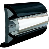 Taco V119990Bbk602 Suproflex Rub Rail Kit, Medium, 60', Black/Chrome - V11-9990Bbk60-2 - 236-V119990Bbk602F1