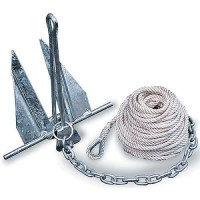 Tie Down Engineering Super Hooker Anchor Kit Includes Anchor, Anchor Line, Chain And (2) Shackles - 95100 - 241-95100F1