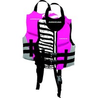 Airhead 1007702Bhp Wicked Neolite Kwik-Dry Women'S Vest, Pink/Black/White, Child Size - 10077-02-B-Hp - 253-1007702Bhpf1