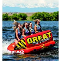 Airhead 532218 Great Big Mable Towable Tube, 1-4 Riders - 53-2218 - 253-532218 Superseded By: 253-Aht2218Gmf1