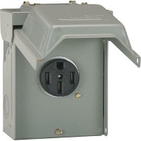 Parallax Outdoor Power Outlet, 50A, 120/240V - U054P - 267-U054Pf1
