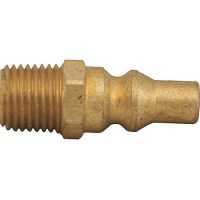 Mec Megmc402 Full Flow Quick Disconnect Brass Male Plug - Me-Gmc4-02 - 277-Megmc402F1