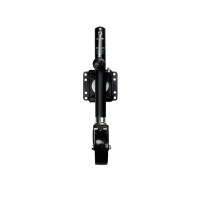Powerwinch Select Series Jack - 1200lb, Bolt-On, Single Wheel, Carbon Black - 21400-J-1200-B1-B-R - 313-21400J1200B1BRF1
