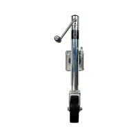 Powerwinch Utility Series Jack - 1000lb, Bolt-On, Single Wheel, Zinc - 21500-J-1000-B1-Z-R - 313-21500J1000B1ZRF1