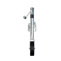 Powerwinch Utility Series Jack - 1500lb, Bolt-On, Single Wheel, Zinc - 21500-J-1500-B1-Z-R - 313-21500J1500B1ZRF1