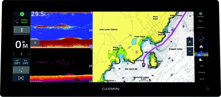 Garmin 0100385500 GPSMAP® 1523xsv Ultrawide Chartplotter with Worldwide Basemap, 15