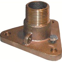 Groco Ibv-F Bronze Flanged Adaptor For In-Line Ball Valve To Thru-Hull - Ibvf-1500 - 34-Ibvf1500F1