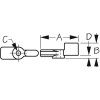 Single Wing Latch Pr - 324110-1 - 354-3241101F1