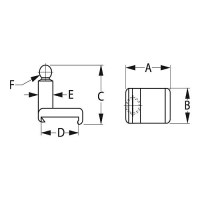 Retainer Spacer Pr - 324360-1 - 354-3243601F1
