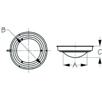 Sea-Dog 4001981 Led Dome Light, 5-1/2