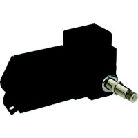 Seadog Powder Coated Aluminum & Stainless Waterproof Heavy Duty 12V Wiper Motor | Black Finish - 412211B-3 - 354-412211B3F1