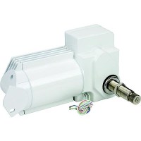 Seadog Powder Coated Aluminum & Stainless Waterproof Heavy Duty 12V Wiper Motor | White Finish - 412238W-3 - 354-412238W3F1