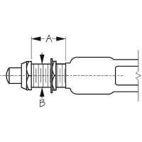 Momentary Push Button Switch W/Cover - 420421-1 - 354-4204211F1