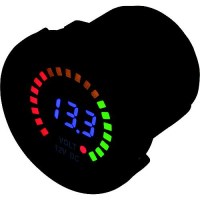 Sea-Dog 4216171 Cobra Rainbow Display Digital Voltmeter - 421617-1 - 354-4216171F1