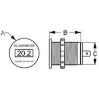Seadog 421620-1 Oled Amp Meter - 421620-1 - 354-4216201F1
