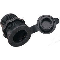 Sea-Dog 4261151 Deluxe Power Socket & Cap Only, 12V - 426115-1 - 354-4261151F1