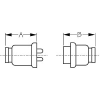 Sea-Dog 4261631 Polarized Molded Electrical Connector, 3-Pin - 426163-1 - 354-4261631F1