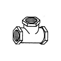 Plastic Tee 3/4 - Tt34 - 38-28744Wf1